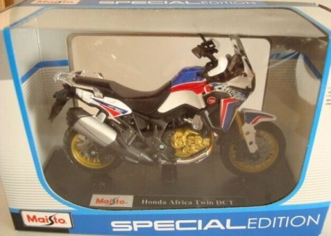 Honda AFRICA Twin DCT model podstawka 1:18 Maisto Honda AFRICA Twin DCT model podstawka 1:18 Maisto
