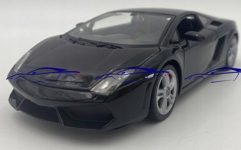 LAMBORGHINI Aventador Coupe MODEL 24033 WELLY 1:24 LAMBORGHINI Aventador Coupe MODEL 24033 WELLY 1:24