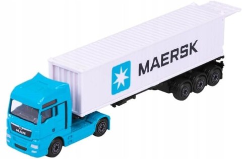MAERSK MAN TGX Majorette Logistic METAL kontener 40ft MAERSK MAN TGX Majorette Logistic METAL kontener 40ft