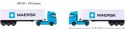 MAERSK MAN TGX Majorette Logistic METAL kontener 40ft