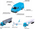 MAERSK Volvo FMX Majorette Logistic METAL 2 kontenery