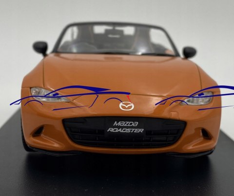 Mazda MX-5 orange 2019 WhiteBox 124178 1:24 Mazda MX-5 orange 2019 WhiteBox 124178 1:24
