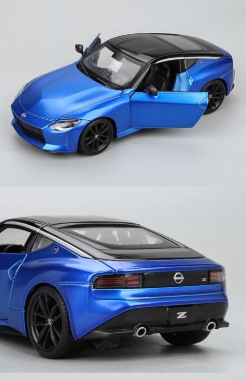 Nissan Z 2023 blue 1:24 do składania Maisto 39267 Nissan Z 2023 blue 1:24 do składania Maisto 39267