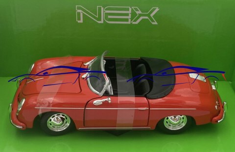 PORSCHE 356A Speedster cabrio 24106C WELLY 1:24 PORSCHE 356A Speedster cabrio 24106C WELLY 1:24