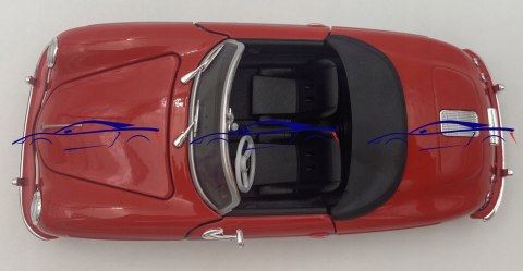 PORSCHE 356A Speedster cabrio 24106C WELLY 1:24 PORSCHE 356A Speedster cabrio 24106C WELLY 1:24