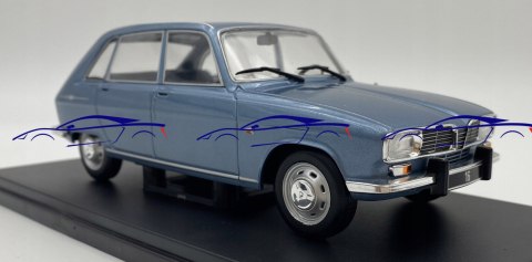 Renault 16 1965 light blue WhiteBox 124175 1:24 Renault 16 1965 light blue WhiteBox 124175 1:24