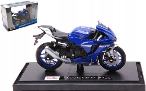 YAMAHA TYZF-R1 2021 model na podstawce 1:18 Maisto YAMAHA TYZF-R1 2021 model na podstawce 1:18 Maisto