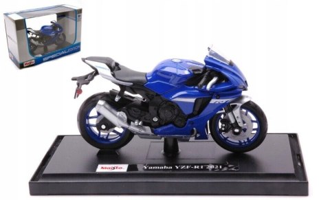 YAMAHA TYZF-R1 2021 model na podstawce 1:18 Maisto YAMAHA TYZF-R1 2021 model na podstawce 1:18 Maisto