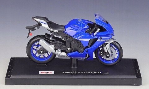 YAMAHA TYZF-R1 2021 model na podstawce 1:18 Maisto YAMAHA TYZF-R1 2021 model na podstawce 1:18 Maisto