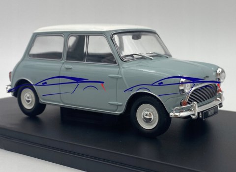 AUSTIN Mini Cooper S 1965 WhiteBox 124183 1:24