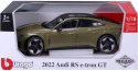 Audi RS e-tron GT 2022 green 1:18 BBurago 11050