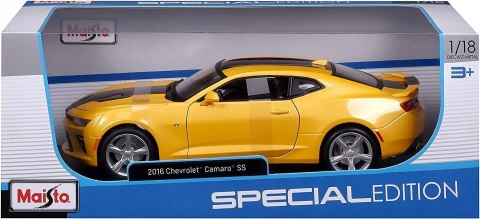Chevrolet CAMARO SS 2016 yellow 1:18 Maisto 31689 Chevrolet CAMARO SS 2016 yellow 1:18 Maisto 31689