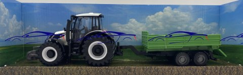Ciągnik VALTRA N174 przyczepa wywrotka BBURAGO Ciągnik VALTRA N174 przyczepa wywrotka BBURAGO