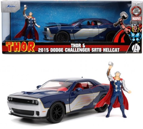 Dodge Challenger SRT Hellcat THOR MARVEL JADA 1:24