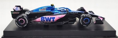 F1 BWT Alpine A523 #10 P. Gasly KASK BBurago 1:43 F1 BWT Alpine A523 #10 P. Gasly KASK BBurago 1:43