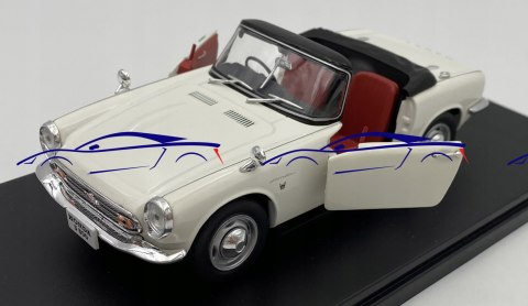 Honda S800 model 1:24 WhiteBox 124184 Honda S800 model 1:24 WhiteBox 124184