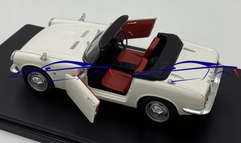 Honda S800 model 1:24 WhiteBox 124184 Honda S800 model 1:24 WhiteBox 124184