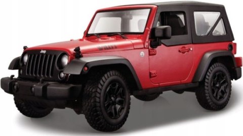 JEEP Wrangler 2014 1:18 red model Maisto 31676 JEEP Wrangler 2014 1:18 red model Maisto 31676