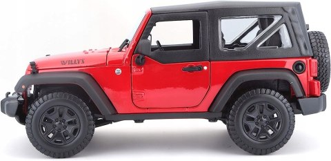 JEEP Wrangler 2014 1:18 red model Maisto 31676 JEEP Wrangler 2014 1:18 red model Maisto 31676