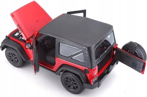 JEEP Wrangler 2014 1:18 red model Maisto 31676 JEEP Wrangler 2014 1:18 red model Maisto 31676