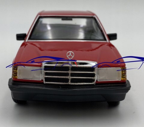 Mercedes Benz 190E W201 red 1:24 Bburago 21103 Mercedes Benz 190E W201 red 1:24 Bburago 21103