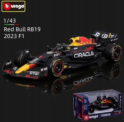 RB19 F1 Red Bull 2023 Max Verstappen BBurago 1:43 RB19 F1 Red Bull 2023 Max Verstappen BBurago 1:43