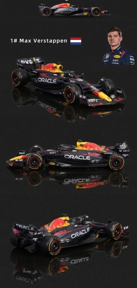 RB19 F1 Red Bull 2023 Max Verstappen BBurago 1:43 RB19 F1 Red Bull 2023 Max Verstappen BBurago 1:43