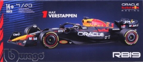 RB19 F1 RedBull 2023 Verstappen KASK BBurago 1:43 RB19 F1 RedBull 2023 Verstappen KASK BBurago 1:43