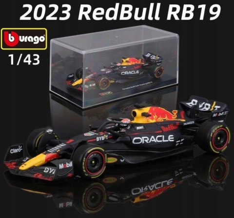 RB19 F1 RedBull 2023 Verstappen KASK BBurago 1:43 RB19 F1 RedBull 2023 Verstappen KASK BBurago 1:43