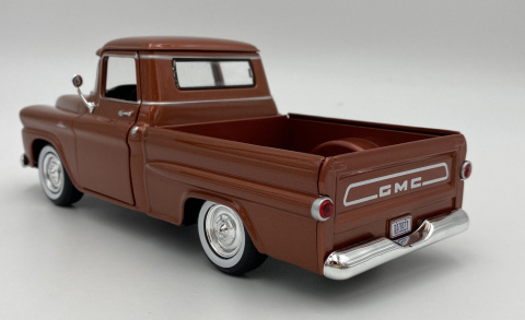 1958 GMC 100 Wideside Pickup brown 1:24 Motormax 79385 1958 GMC 100 Wideside Pickup brown 1:24 Motormax 79385