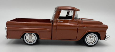 1958 GMC 100 Wideside Pickup brown 1:24 Motormax 79385 1958 GMC 100 Wideside Pickup brown 1:24 Motormax 79385
