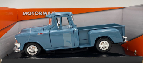 1955 GMC Blue Chip Pick-up blue 1:24 Motormax 79382 1955 GMC Blue Chip Pick-up blue 1:24 Motormax 79382