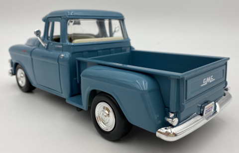 1955 GMC Blue Chip Pick-up blue 1:24 Motormax 79382 1955 GMC Blue Chip Pick-up blue 1:24 Motormax 79382