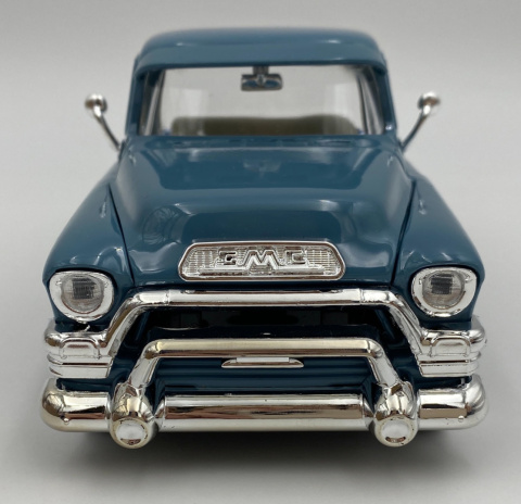 1955 GMC Blue Chip Pick-up blue 1:24 Motormax 79382 1955 GMC Blue Chip Pick-up blue 1:24 Motormax 79382