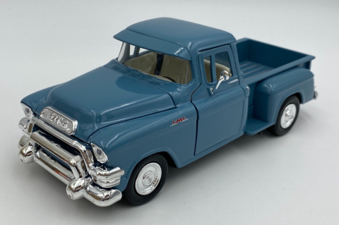 1955 GMC Blue Chip Pick-up blue 1:24 Motormax 79382 1955 GMC Blue Chip Pick-up blue 1:24 Motormax 79382