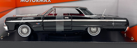 Chevrolet Impala black 1964 1:24 Motormax 73259 Chevrolet Impala black 1964 1:24 Motormax 73259