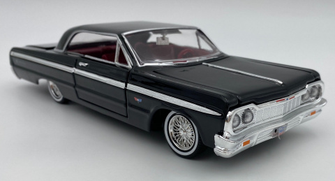 Chevrolet Impala black 1964 1:24 Motormax 73259 Chevrolet Impala black 1964 1:24 Motormax 73259