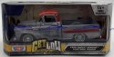 Chevy Apache Fleetside Pickup 1:24 Motormax 79033 1958 Get Low Series