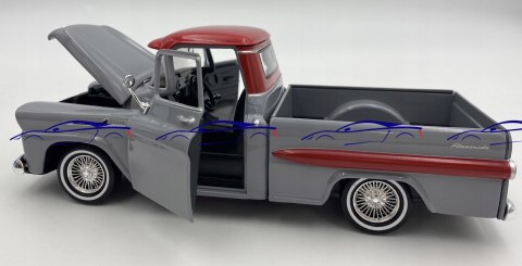 Chevy Apache Fleetside Pickup 1:24 Motormax 79033 1958 Get Low Series Chevy Apache Fleetside Pickup 1:24 Motormax 79033 1958 Get Low Series