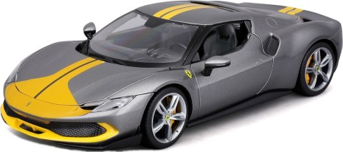 FERRARI 296 GTB Assetto Fiorano 1:18 Bburago 16017 grey FERRARI 296 GTB Assetto Fiorano 1:18 Bburago 16017 grey