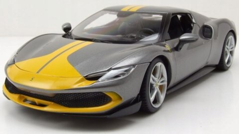 FERRARI 296 GTB Assetto Fiorano 1:18 Bburago 16017 grey FERRARI 296 GTB Assetto Fiorano 1:18 Bburago 16017 grey