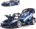 FERRARI FXX-K EVO #27 model 1:18 Bburago 16012 blue