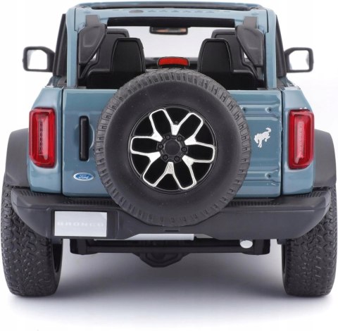 FORD Bronco BADLANDS 2021 1:18 model Maisto 31457 blue FORD Bronco BADLANDS 2021 1:18 model Maisto 31457 blue