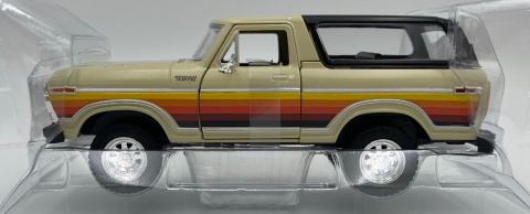 Ford Bronco (hard top) 1978 1:24 Motormax 79373 beż/brąz Ford Bronco (hard top) 1978 1:24 Motormax 79373 beż/brąz
