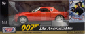 Ford THUNDERBIRD rok 2002 1:24 Motormax 79853 red JAMES BOND