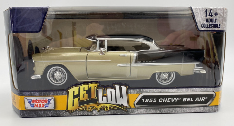 Chevy Bel Air 1955 1:24 Motormax 79031 Chevy Bel Air 1955 1:24 Motormax 79031