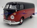 VW Type 2 T1 Delivery Van 1:24 Motormax 79342 black/red