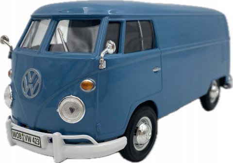 VW Type 2 T1 Delivery Van 1:24 Motormax 79342 blue VW Type 2 T1 Delivery Van 1:24 Motormax 79342 blue