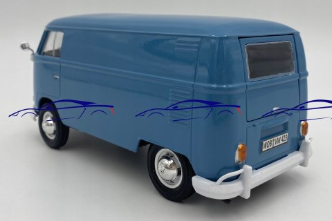 VW Type 2 T1 Delivery Van 1:24 Motormax 79342 blue VW Type 2 T1 Delivery Van 1:24 Motormax 79342 blue