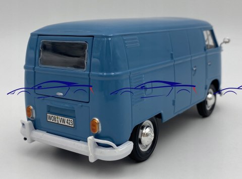 VW Type 2 T1 Delivery Van 1:24 Motormax 79342 blue VW Type 2 T1 Delivery Van 1:24 Motormax 79342 blue